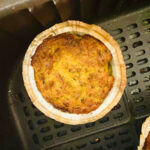 trader joe's artichoke timbales in air fryer basket